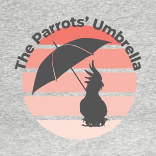 Pink Gradient Umbrella Cockatoo T-Shirt